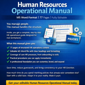 HR Operations Manual (Docx)